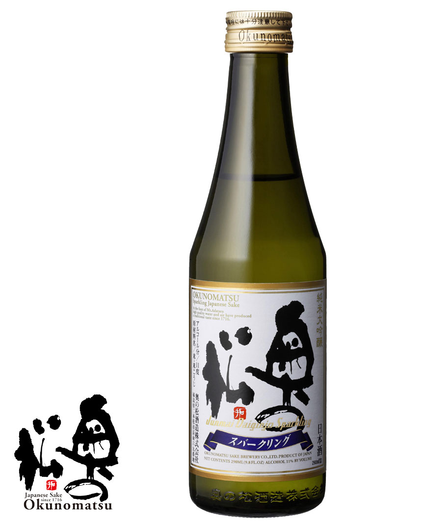 奥の松 純米大吟醸 スパークリング | お酒・キャラクター | 日本酒 
